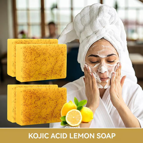 💥Buy 3 Get 1 Free&Free Shipping--🍋 KOJIC ACID LEMON SOAP- Official Hot Sale