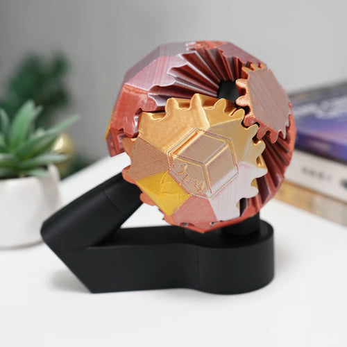 đ„3D Printed Electric Rotating Gear Ball