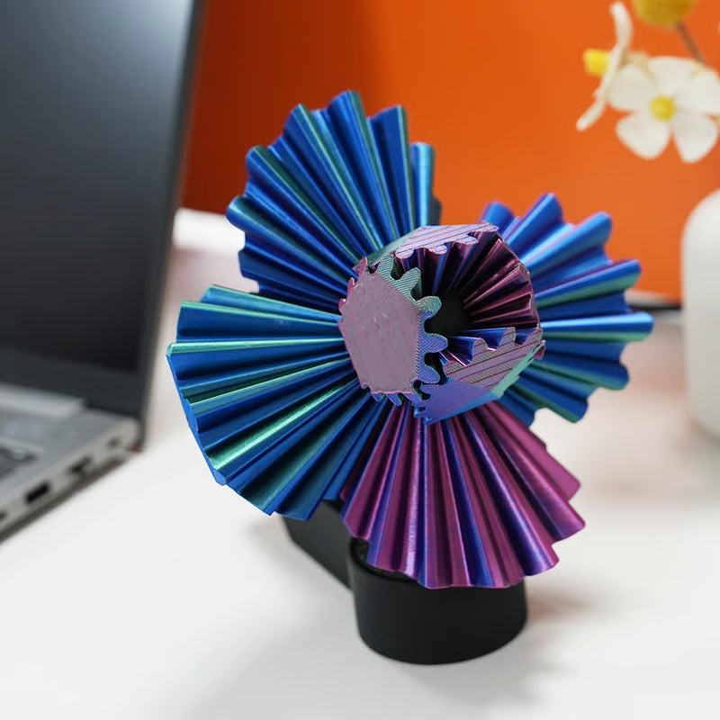đ„3D Printed Electric Rotating Gear Ball