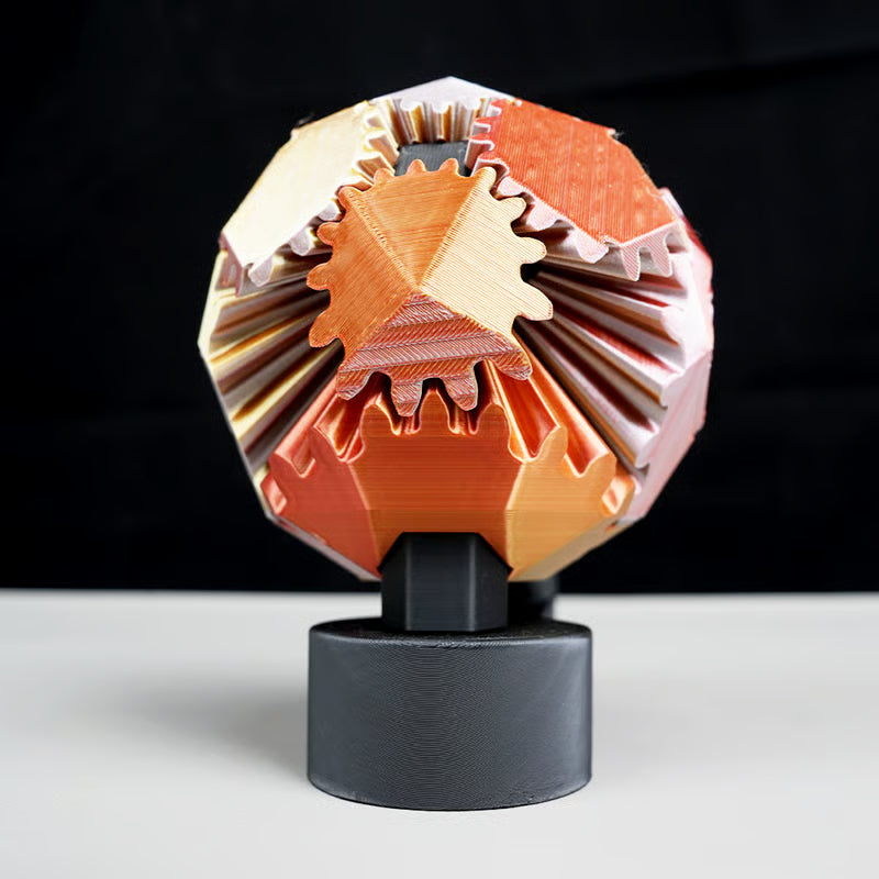 đ„3D Printed Electric Rotating Gear Ball