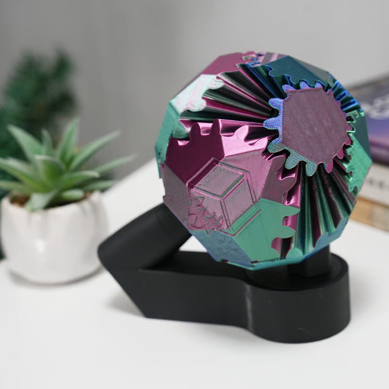 đ„3D Printed Electric Rotating Gear Ball