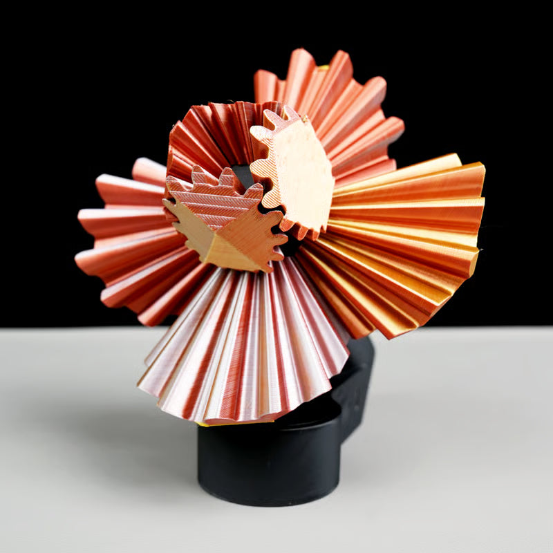 đ„3D Printed Electric Rotating Gear Ball