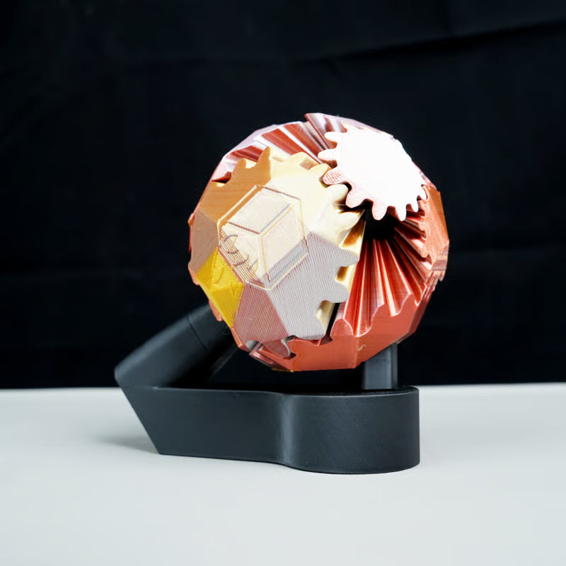 đ„3D Printed Electric Rotating Gear Ball