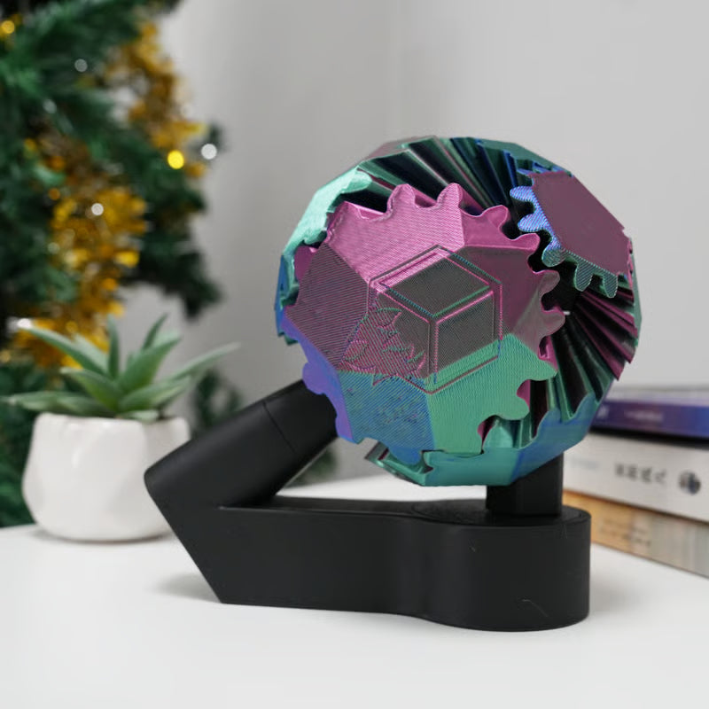 đ„3D Printed Electric Rotating Gear Ball