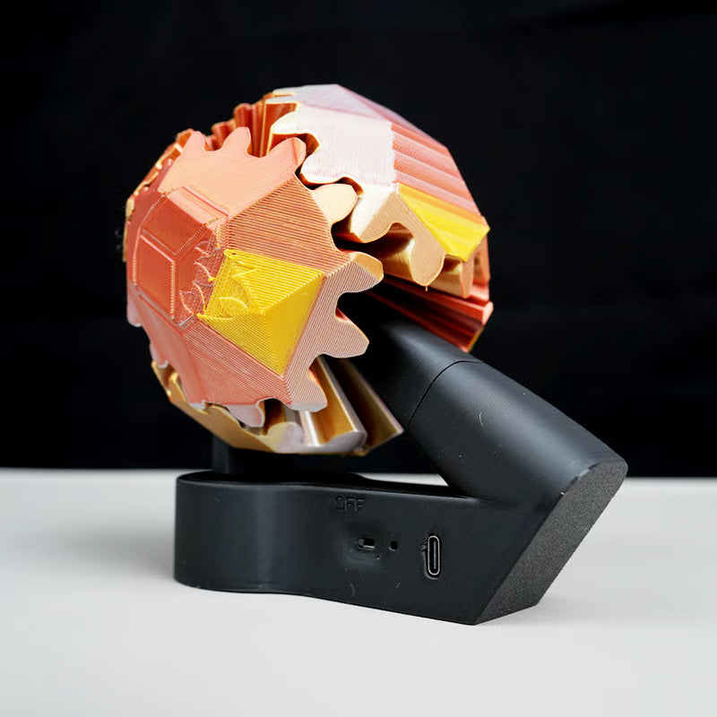 đ„3D Printed Electric Rotating Gear Ball