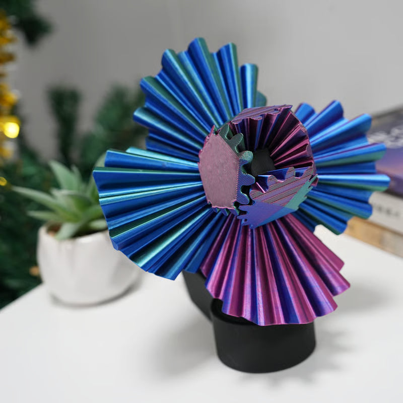 đ„3D Printed Electric Rotating Gear Ball