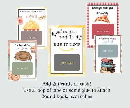 🎄📚Christmas Gift Card Book 🎁Surprises On Every Page📚Hardcover & Durability Line