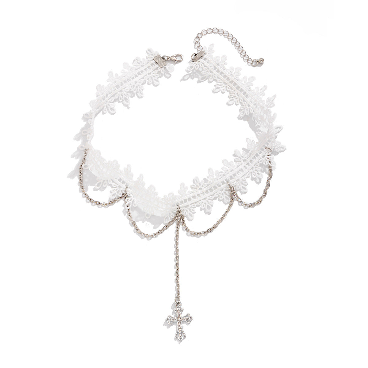 Fashion 5-piece lace necklace set