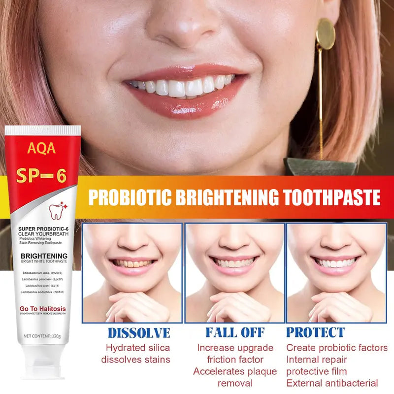 🔥 Final Day 80% OFF 🔥- Official Store💎 AQA SP-6 Toothpaste