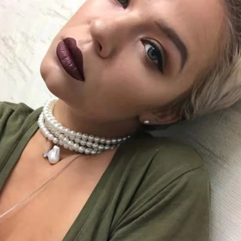 Women Fashion Simple Ladies Exquisite Necklace