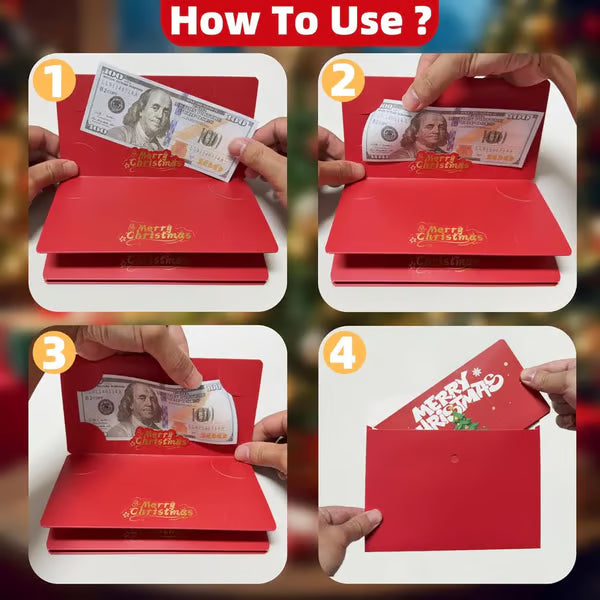 🎁🔥Early Christmas Sale 49% OFF✉️Christmas Cash Gift Envelope🎅🎄
