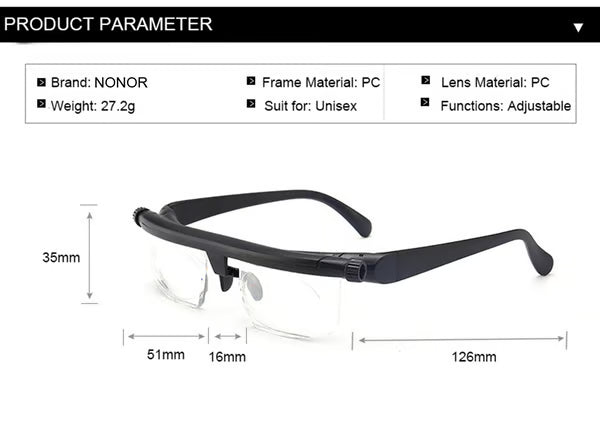 🎈 Last 3 hours 60% off⏰ADJUSTABLE FOCUS GLASSES NEAR AND FAR SIGHT