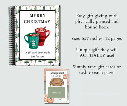 🎄📚Christmas Gift Card Book 🎁Surprises On Every Page📚Hardcover & Durability Line