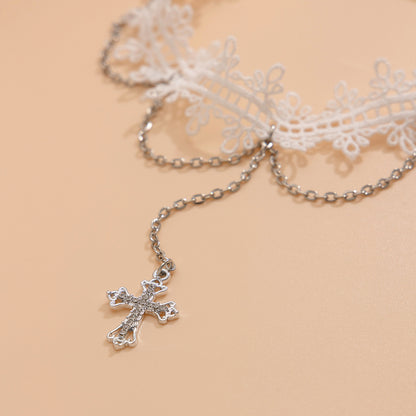 Fashion 5-piece lace necklace set