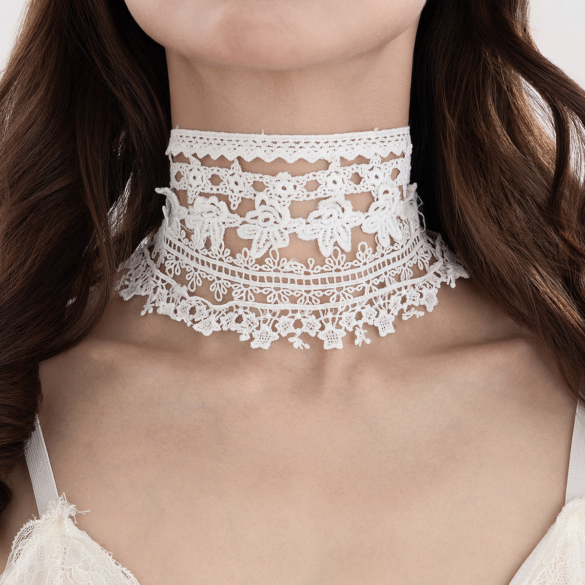 Fashion 5-piece lace necklace set